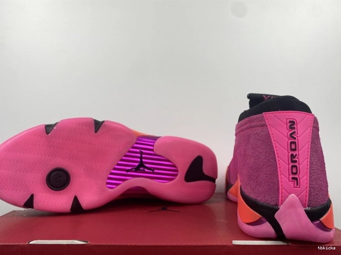 Rep TBK (W) Shocking Low DH4121-600 Retro 14 Jordan Pink 0724
